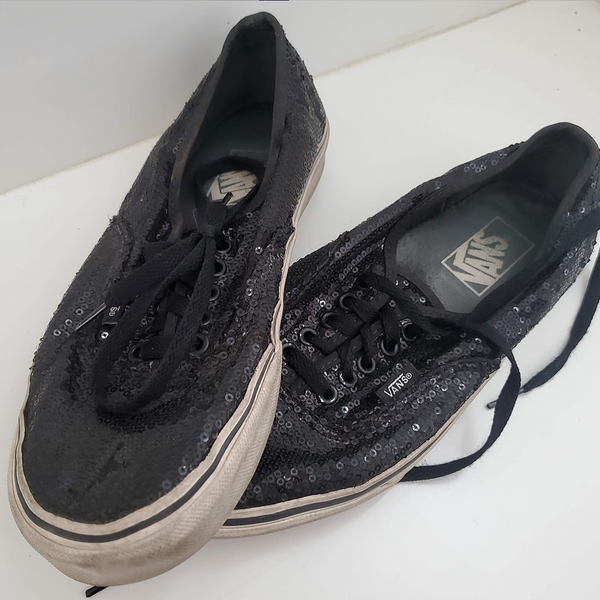 Vintage Sequin Vans